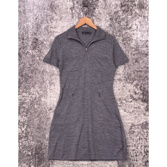 G/FORE Dress Small Womens Gray Merino Wool Performance Sweater Golf - Picture 1 of 8